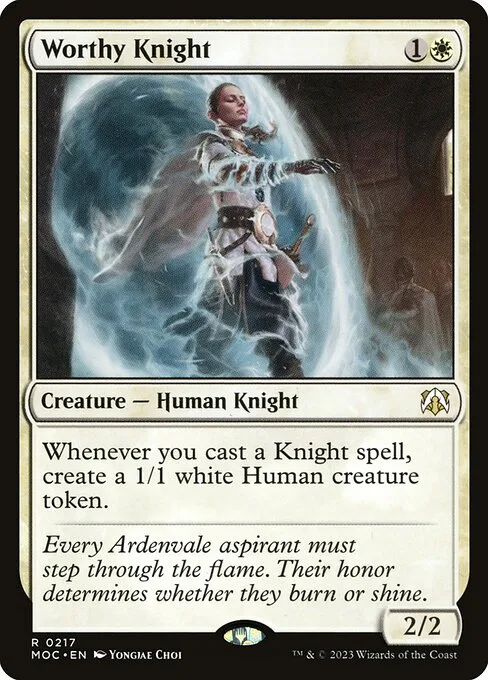 Caballero encomiable
