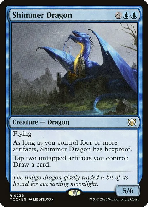 Dragón centelleante