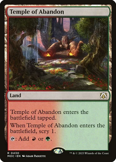 Templo del abandono