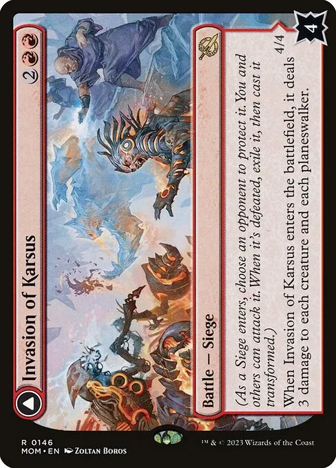 Invasión de Karsus // Elemental de refracción