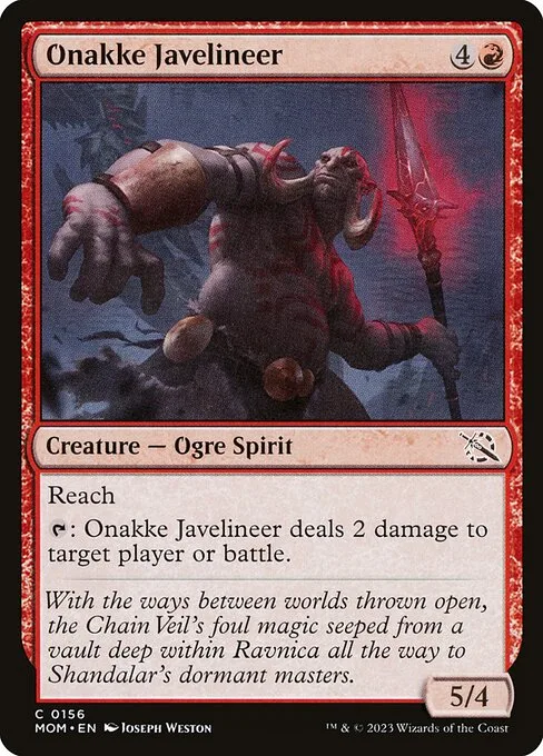 Jabalinero onakke
