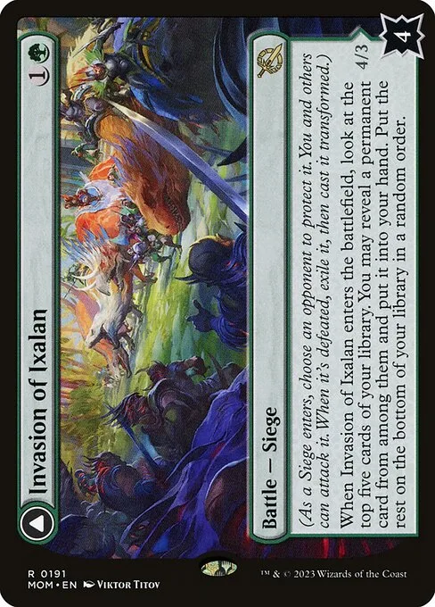 Invasión de Ixalan // Regisaurio beligerante