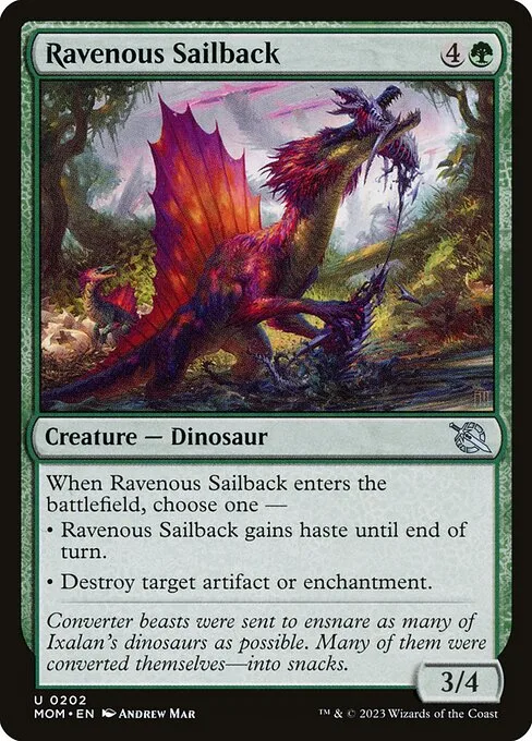 Dorsovela voraz