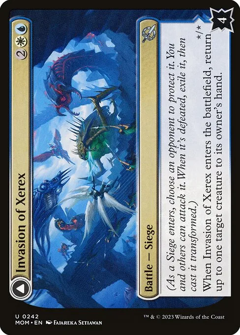 Invasión de Xerex // Paladín del vértice