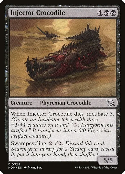 Cocodrilo inyector