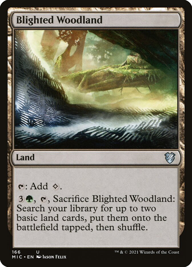 MTG Canarias - Blighted Woodland