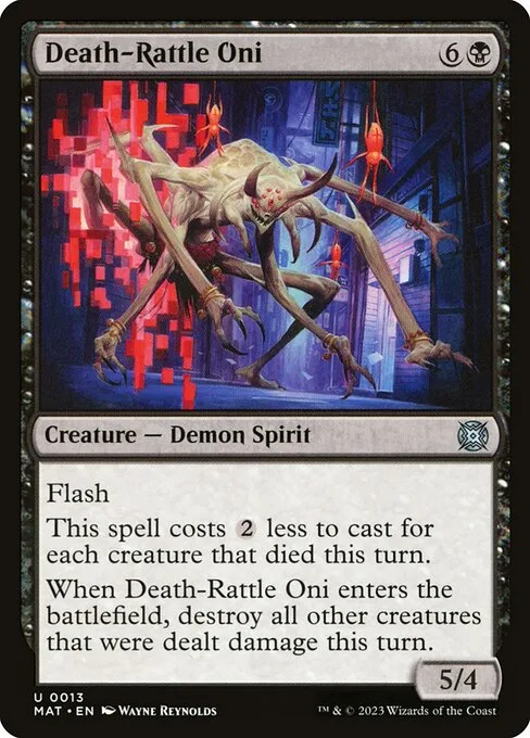 Oni estertor de muerte