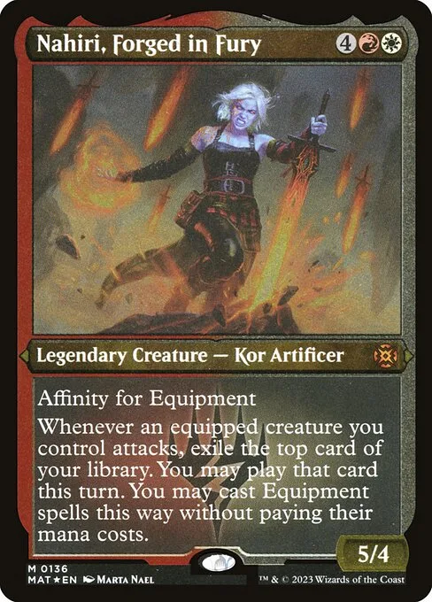Nahiri, forjada en la furia