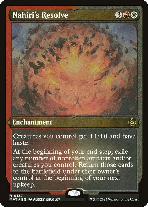 Determinación de Nahiri
