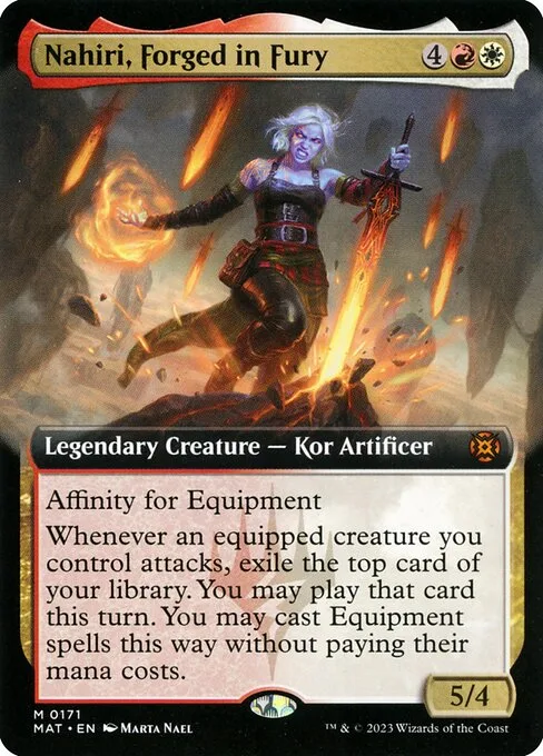 Nahiri, forjada en la furia