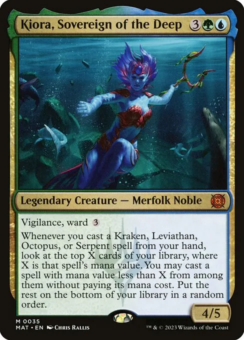 Kiora, soberana de las profundidades