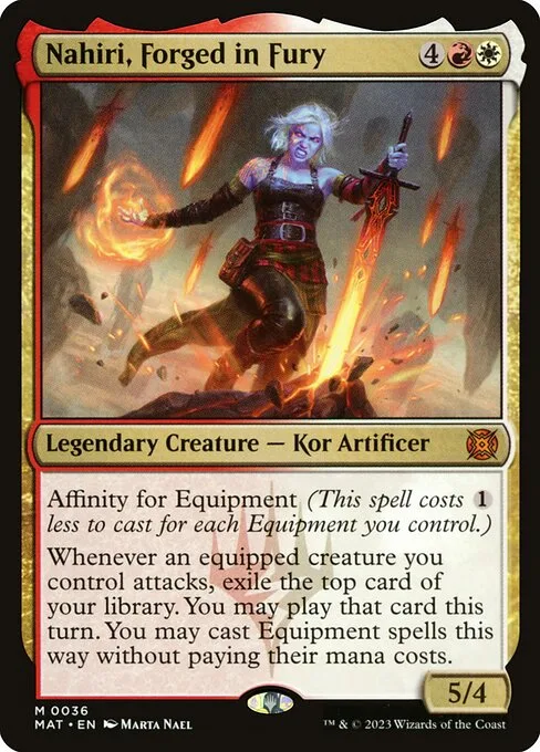 Nahiri, forjada en la furia