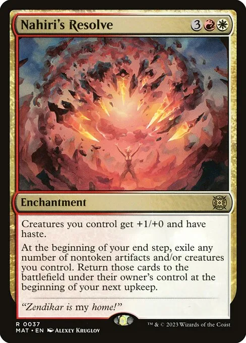 Determinación de Nahiri