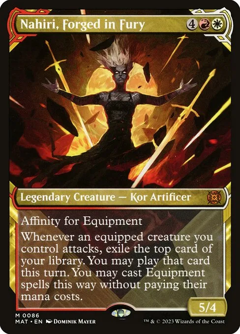 Nahiri, forjada en la furia