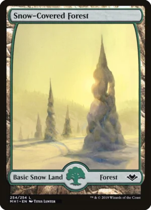 MTG Canarias – MH1 254 – Snow-Covered Forest