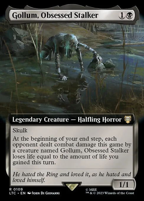 Gollum, acechador obseso