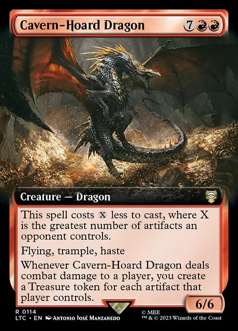 Dragón atesorador