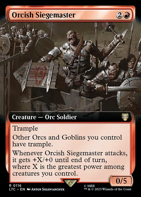 Maestro de asedio orco