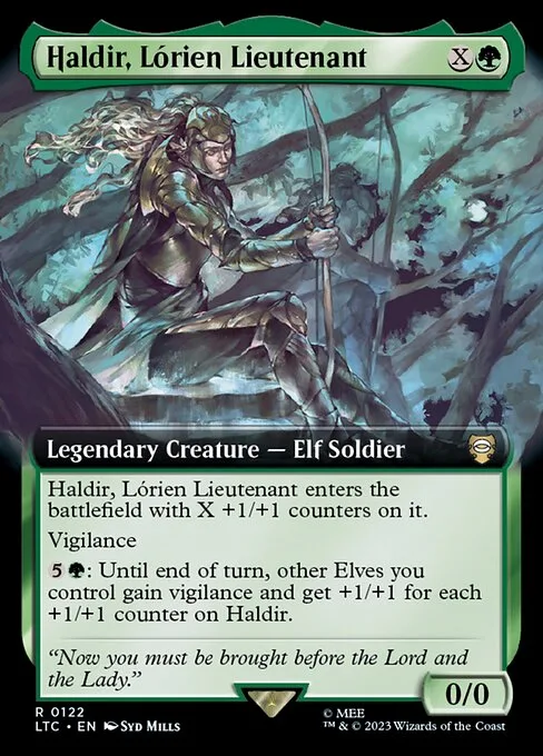 Haldir, teniente de Lórien