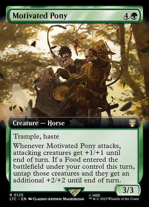 Poni motivado