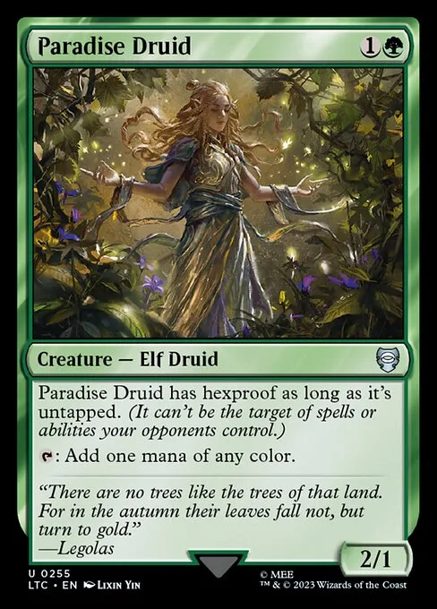 Druida del paraíso