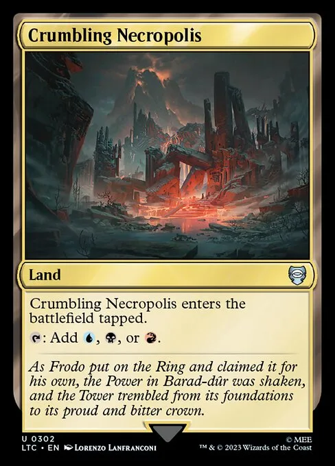 Necrópolis desmoronándose