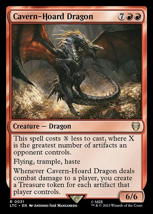 Dragón atesorador