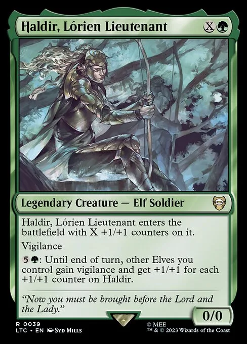 Haldir, teniente de Lórien