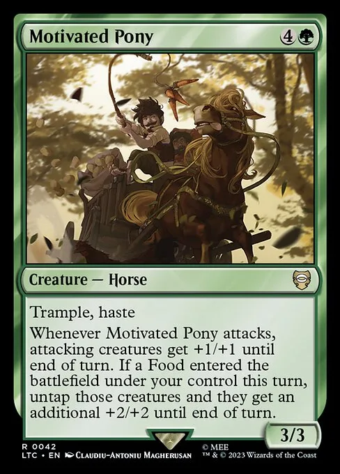 Poni motivado