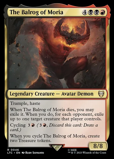 El balrog de Moria
