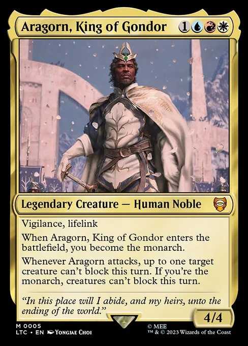 Aragorn, rey de Gondor