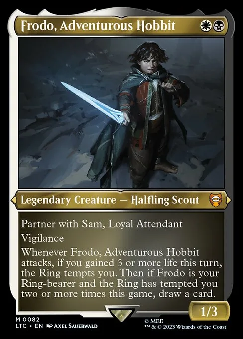Frodo, hobbit aventurero