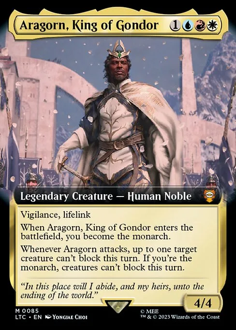 Aragorn, rey de Gondor