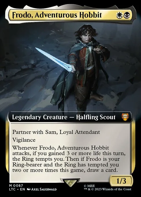 Frodo, hobbit aventurero