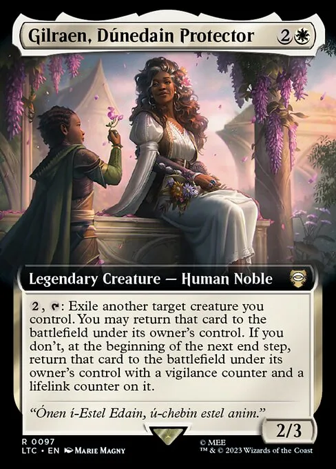 Gilraen, protectora dúnedain