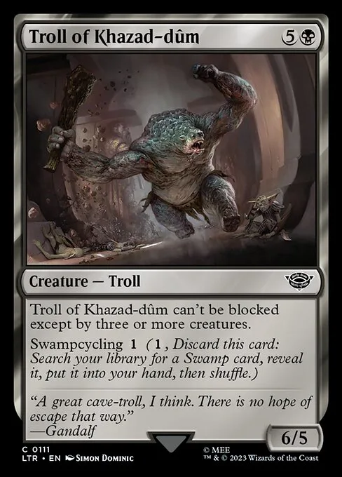 Troll de Khazad-dûm