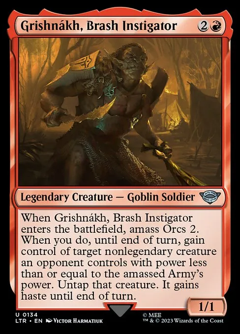 Grishnákh, instigador temerario