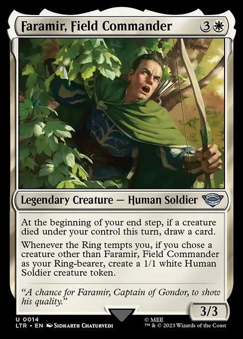 Faramir, comandante de campo