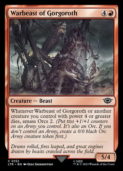 Bestia de guerra de Gorgoroth