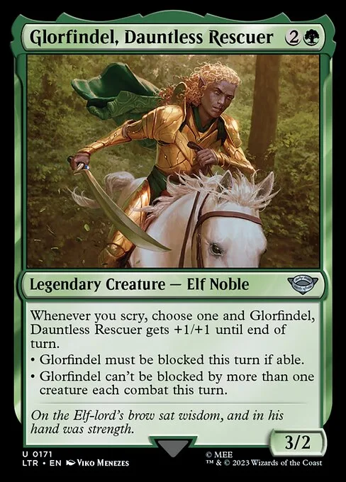 Glorfindel, rescatador audaz