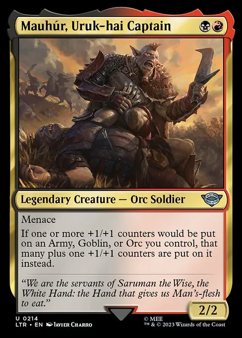 Mauhúr, capitán uruk-hai