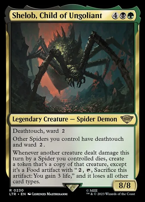 Ella-Laraña, hija de Ungoliant