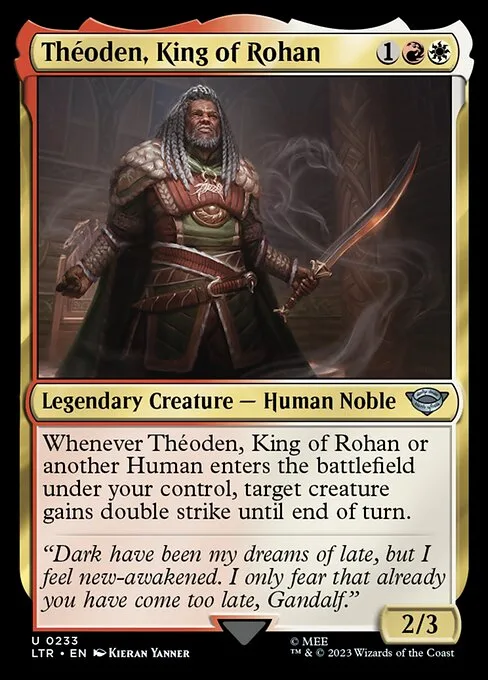 Théoden, rey de Rohan