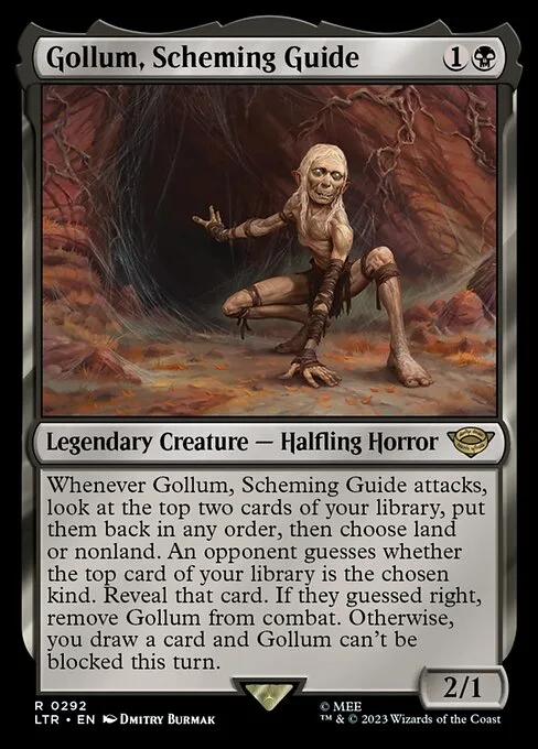 Gollum, guía taimado