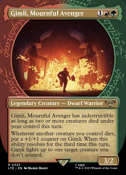 Gimli, vengador afligido