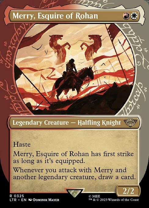 Merry, escudero de Rohan