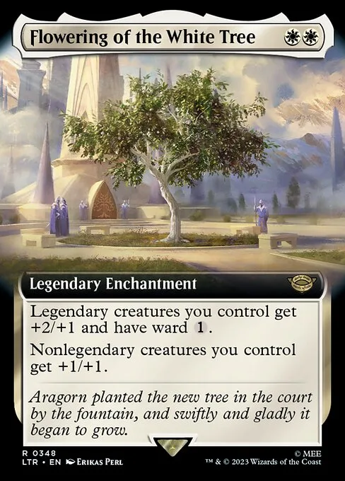 Floración del Árbol Blanco