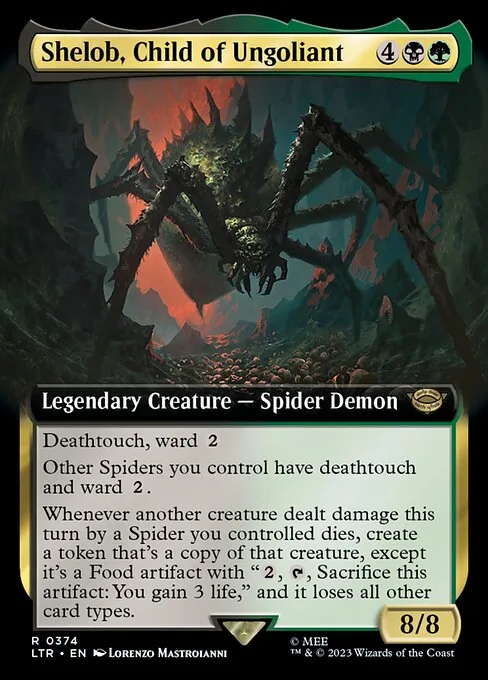Ella-Laraña, hija de Ungoliant