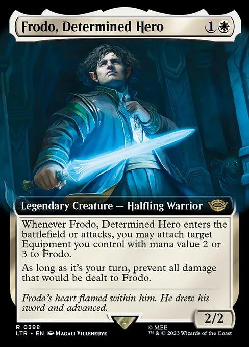 Frodo, héroe resuelto