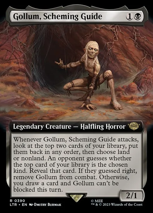Gollum, guía taimado